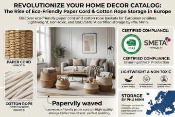 Revolutionize Your Home Decor Catalog: The Rise of Eco-Friendly Paper Cord & Cotton Rope Storage in Europe